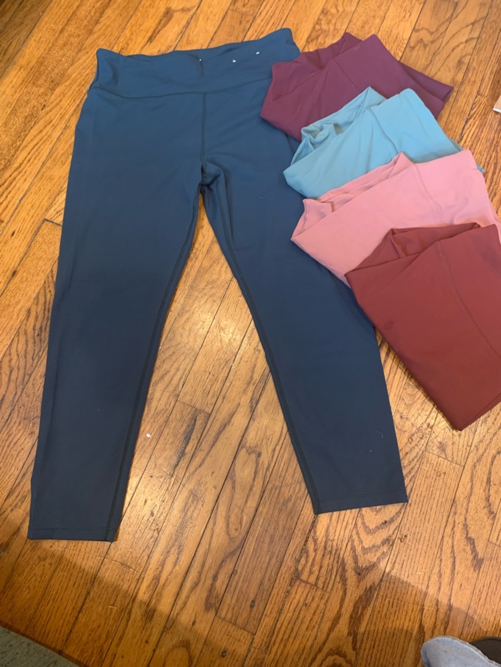 FLX 5 pairs of High-Waist Leggings with XXL
